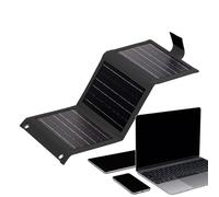 Pannello solare pieghevole per caricabatterie per cellulari - Caricatore solare per cellulare | Dispositivo di ricarica all'aperto portatile per smartphone e computer facili