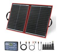 Pannello solare pieghevole portatile Dokio 18V 100/160/200/300 W con controller 12V per caricare la batteria adatta per il campo 200W solar panel set