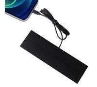 Pannello Solare Pieghevole,Tipo-C Batteria Esterna Pieghevole | Caricatore a Pannello Esterno 3.7V-5V - per Telefoni Lanterna Ventilatore Tenda Escursionismo Campeggio Auto