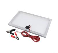 Pannello solare policristallino da 30 W con uscita da 12 V e porta USB, ad alta efficienza, tasso di conversione 23-24%, alimentatore solare esterno portatile per campeggio, camper,