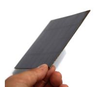 Pannello solare policristallino portatile da 0,5 W 6 V per ricarica esterna - Caricatore solare compatto 110x110mm compatibile con piccoli dispositivi, luci solari, W (1PC)