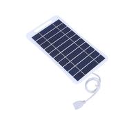 Pannello solare portatile 2W 5V con USB - Stabilizzatore di carica sicuro