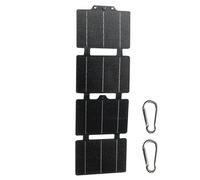 Pannello Solare Portatile - 30W Pannelli Piegevoli per Telefoni - Caricatore Leggero per Telefoni e Tablet ad Alta Efficienza per Escursionismo e Attività all'Aperto