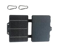 Pannello Solare Portatile - 30W Pannelli Pieghevoli da Campeggio - Caricatore Leggero per Telefoni e Tablet ad Alta Efficienza per Escursionismo e Attività all'Aperto