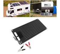 Pannello solare portatile, 40 Watt, 20 V, cella mo-no, monocristallino, modulo fotovoltaico, caricabatterie per camper, campeggio, barca, balcone, tetto, yacht, superfici irregolari