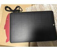 Pannello Solare Portatile 5 Watt 1A 5v Con Porta Usb E Cavo Tre In 1 E Ganci