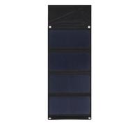 Pannello solare portatile ad alta efficienza con ricarica intelligente, design impermeabile e pieghevole con porte di uscita USB, struttura
