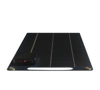Pannello Solare Portatile - Caricatore per Telefono USB da 100 W per Esterno, Kit Solare Impermeabile Pieghevole, Alternativa a Un Potente Power Bank | Viaggio RV Escursionismo Felce Campeggio