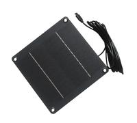 Pannello Solare Portatile - Caricatore Solare a Celle Monocristalline 40W 12V - Pannello per Ricarica da Tetto | per Esterno Campeggio Roulotte Rimorchio Casa Viaggio Marina Fattoria Cortile