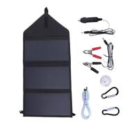 Pannello solare portatile, caricatore solare pieghevole | kit di caricabatterie solare portatile pieghevole, 100 W doppia centrale USB per Road Trip, furgone, all'aperto