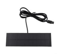 Pannello solare portatile con silicone monocristallino, uscita USB efficiente per auricolari, luci e fotocamere, design robusto in pellicola PET per campeggio, escursionismo, ciclismo, attività