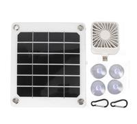 Pannello solare portatile da 5V20W con spina USB, pannello solare monocristallino con ventola di raffreddamento da 10W