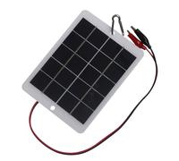 Pannello Solare Portatile da Esterno 10W 5V con Clip per Efficace Ricarica Batte