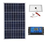 Pannello solare portatile da esterno 600W 12V, piastra solare policristallina con alimentazione USB for illuminazione domestica e campeggio(1pc panel With 40A Controller)