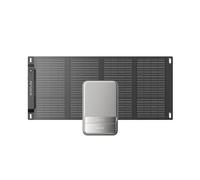 Pannello solare portatile da zaino 28 W EF EcoFlow con Power bank magnetico rapido da 5000 mAh, guida angolare integrata, pieghevole, ricarica rapida USB-C 20 W, USB-A 18 W, impermeabilità IP68