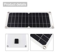 Pannello Solare Portatile e Leggero 30W 5V per Ricarica Dispositivi Mobile