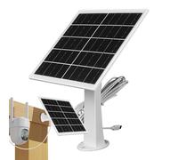 Pannello Solare Portatile Energia USB C, Pannello Solare per Fotocamere con Supporto Regolabile a 360 Gradi, Accessori Elettronici ad Alta Efficienza per Pesca Campeggio Auto Escursioni