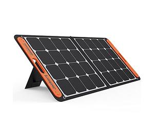 Pannello solare portatile Jackery SolarSaga da 100 W per Centrale Elettrica Explorer 240/500/1000, Caricatore solare con celle monocristalline, pieghevole, con uscite USB per telefoni
