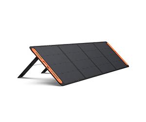 Pannello solare portatile Jackery SolarSaga da 200 W, in abbinamento con Explorer 2000 PRO come generatore solare, alimentazione non allacciata alla rete elettrica per escursioni all'aperto