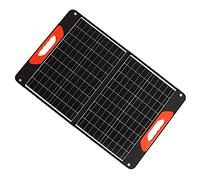 Pannello Solare Portatile, Pannelli a Pannello Solare Pieghevole Pannelli Solari con un Picco Massimo di Pannello Solare Pieghevole da 60 W per Campeggio, Escursioni e Altro Ancora