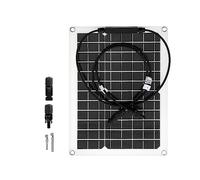 Pannello solare Sun Power Celle solari Banca con coperchio connettore Regolatore solare IP65 for caricatore for barca camper for auto telefono Conversione Efficiente(300W Solar panel)