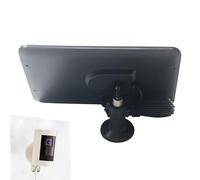 Pannello Solare Telecamera | Fissaggio senza Foratura e Ricarica Rapida | Caricabatterie da 20W per Videocamera di Sicurezza - Casa, porta d'ingresso, giardino, viale, garage