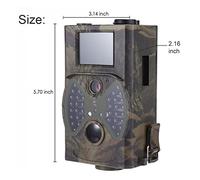 Pannello Solare, Trail Camera Solar Panel, Scout Guard Trail Cameras HC300M HC300A Solar Panel Charger External Power for Time Lapse WildCamera Chasse Video Camera(HC300A)