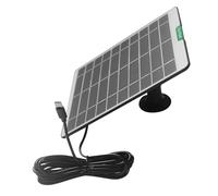 Pannello solare trasportabile compatto 5W 5V distribuzione rapida per emergenze di viaggio e uso quotidiano solare ambientale
