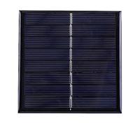 Pannello solare USB 5W/3W/1W Kit pannello solare esterno portatile Generatore di caricabatterie solare completo for caricabatterie for cellulare Conversione Efficiente(2W 4V No USB)