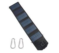 Pannello Solare USB C Power Bank a Doppia USB con Ricarica Rapida