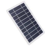 Pannello Solare USB Caricatore per Pannello Solare in Silicio Monocristallino a Risparmio Energetico Ad Alta Efficienza 5W Ecologico per la Radio del Telefono Cellulare