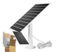 Pannello solare USB - Caricatore solare impermeabile | Accessori per caricabatterie impermeabili IP66 con pacchetto di installazione | Fotocamera batteria ricaricabile | Forniture portatili per