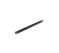 Pannello spazzola Lanberg AK-1101-B per armadi rack da 19" 1U, nero