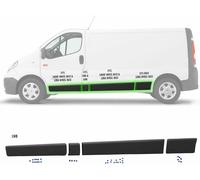 Pannello stampaggio porta Striscia imposta sinistro per Opel Vivaro 01-13 LWB