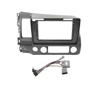 Pannello Stereo Auto Kit Di Rivestimento Per Cruscotto Audio Da 10,1 Pollici Con Cornice Per Lettore DVD Schermo 2 DIN Per Civic 2006-2011 Telaio Radio(LHD Frame-cord)