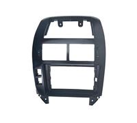 Pannello Stereo Auto Telaio Autoradio 2 DIN Con Lettore DVD Adattatore Montaggio Mascherina Per Cruscotto 9 Pollici Radio 2 DIN Per VW Per POLO 2004-2011 Telaio Radio(Black-frame)