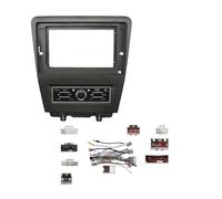 Pannello stereo del cruscotto Per Per MUSTANG 2008-2013 Auto Radio Fascia Stereo Pannello Android DVD Cornice Con Impianto Elettrico Decodifica Canbus(Cavo telaio Canbus)