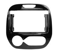 Pannello stereo del cruscotto Per Renault Per Captur Per Clio Per Samsung Qm3 2014-2017 2018 2019 9 Pollici Auto Telaio Faccia Adattatore Radio Cruscotto Pannello Kit(A CA)