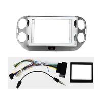 Pannello stereo del cruscotto Per VW Per Tiguan 2010-2017 10 Inch Automobile Cornice Fascia Adattatore Canbus Scatola Decodificatore Android Radio Cruscotto Montaggio(Cavo telaio Canbus)