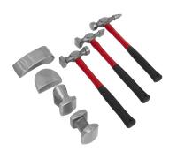 Pannello Strepitoso Set 7pc Fucinato a Stampo Fibra Aste - Sealey CB707 Nuovo