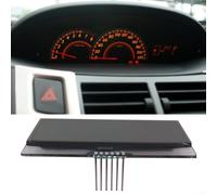 Pannello strumenti cruscotto display LCD per Yaris 2008 - 2011, ricambio diretto nero schermo unità con dissipatore di calore migliorato, per una facile installazione e gioco, confezione