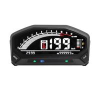 Pannello Strumenti Moto Tachimetro Digitale Universale Per | Display Contaore Indicatori ATV Contagiri Accessori Motore Cluster Strumenti Moto(Only Gauges)