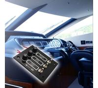 Pannello Switch Marinato Fuso A 3 Gang Per Barche E Rv 12 Volt