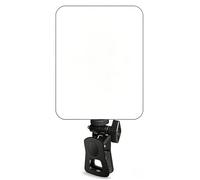 Pannello tascabile RGB, luce per selfie ricaricabile a colori con ricarica di tipo C, batteria da 1800 mAh, temperatura colore 2700-6500 K, clip per telefono e slitta per fotocamera, telefono, video