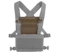 Pannello Tattico Molle, Porta Caricatori per Chest Rig, Accessorio di Espansione per Softair, Compatibile con D3CRM JTAC MK3 MK4 e MKV(Brown)