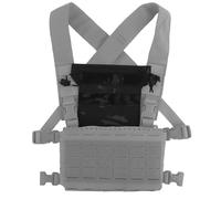 Pannello Tattico Molle, Porta Caricatori per Chest Rig, Accessorio di Espansione per Softair, Compatibile con D3CRM JTAC MK3 MK4 e MKV(Bkcp)