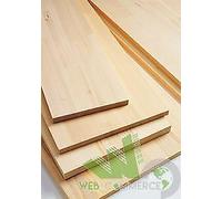 PANNELLO TAVOLA ABETE LAMELLARE KIMONO 18mm 60X150CM LISTELLO LEGNO MASSELLO