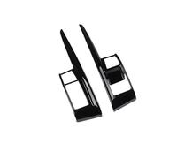 Pannello Telaio Copertura Trim Per Civic 10th 2016-2021 Pannello Di Controllo Centrale Per Interni Auto Pulsanti Decorazione Accessori Adesivi(Bright black)