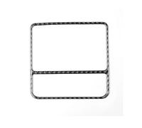 Pannello Telaio Copertura Trim Per VW Per Golf 8 Per GTI MK8 2021-2023 Pannello Presa D'aria Centrale Posteriore Fibra Carbonio Adesivi Decorativi Interni Auto(Carbon Fibre)