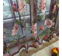 Pannello Tenda Parete 12,5m Decorazione Caffetteria Porta Tendaggio Tulle Trasp
